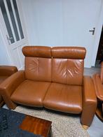 Stressless leren 140 cm 2 person, Huis en Inrichting, Ophalen, Zo goed als nieuw