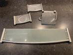 Diverse RVS geborstelde badkameraccessoires, Ophalen, Gebruikt, Rvs, Douche