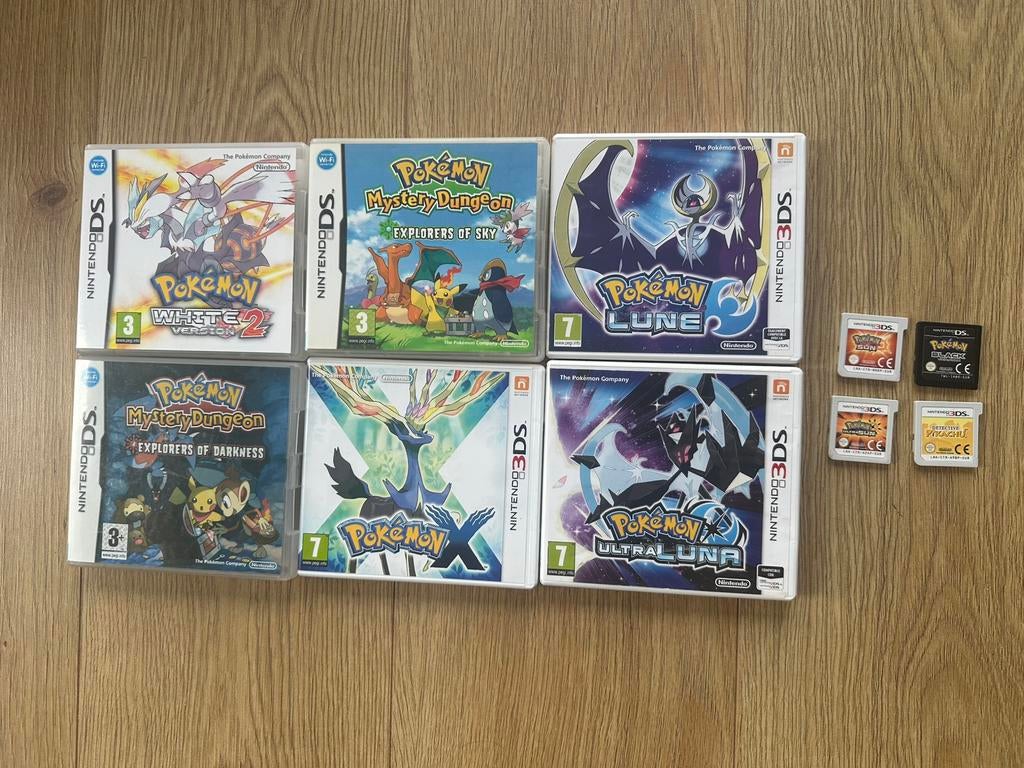 Pokémon Games Collectie (Nintendo DS & 3DS ) Los Of Samen!!!, Spelcomputers en Games, Ophalen of Verzenden, Zo goed als nieuw