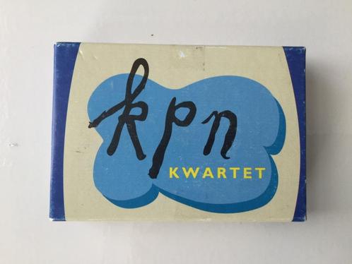KPN kwartetspel –communicatie– Berry van Gerven/Anne Vegter, Verzamelen, Retro, Huis en Inrichting, Ophalen of Verzenden
