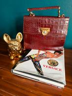 Gianni Versace Croc Medusa crossbody, Sieraden, Tassen en Uiterlijk, Tassen | Damestassen, Ophalen of Verzenden, Gebruikt, Schoudertasje