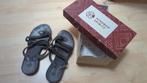 Sandalen kindred spirits zwart maat 38/39, Ophalen of Verzenden, Zo goed als nieuw, Zwart, Sandalen of Muiltjes