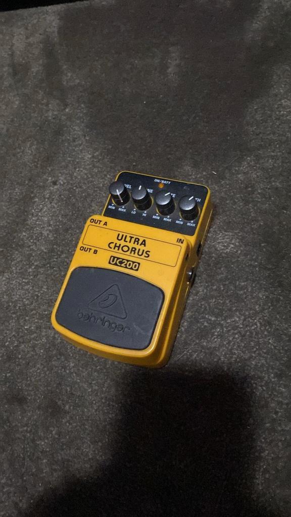 Diverse gitaar effecten, Muziek en Instrumenten, Effecten, Zo goed als nieuw, Chorus, Distortion, Overdrive of Fuzz, Overige typen