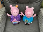 2 nieuwe zgan Peppa Pig en George knuffels pluche 30cm, Kinderen en Baby's, Speelgoed | Knuffels en Pluche, Ophalen, Nieuw