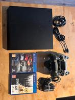 Playstation 4, Spelcomputers en Games, Spelcomputers | Sony PlayStation 4, Ophalen of Verzenden, Zo goed als nieuw, Met 2 controllers