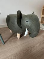 Kruk poef olifant, Minder dan 50 cm, Ophalen of Verzenden, Zo goed als nieuw, 50 tot 75 cm