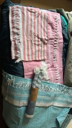 Te koop; 4 hammam doeken, Ophalen of Verzenden, Zo goed als nieuw, Bad & Douche