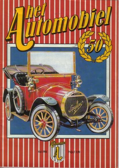 Automobiel 50 1984 : Spyker - Eysink - Simplex - Altena, Boeken, Auto's | Folders en Tijdschriften, Gelezen, Algemeen, Ophalen of Verzenden
