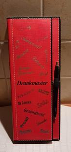 Drankmaster boekje met pen vintage., Ophalen of Verzenden, Zo goed als nieuw, Overige materialen