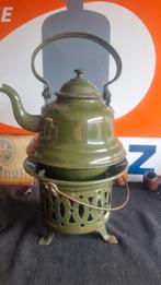 Emaille Theelicht met Keteltje, Ophalen of Verzenden