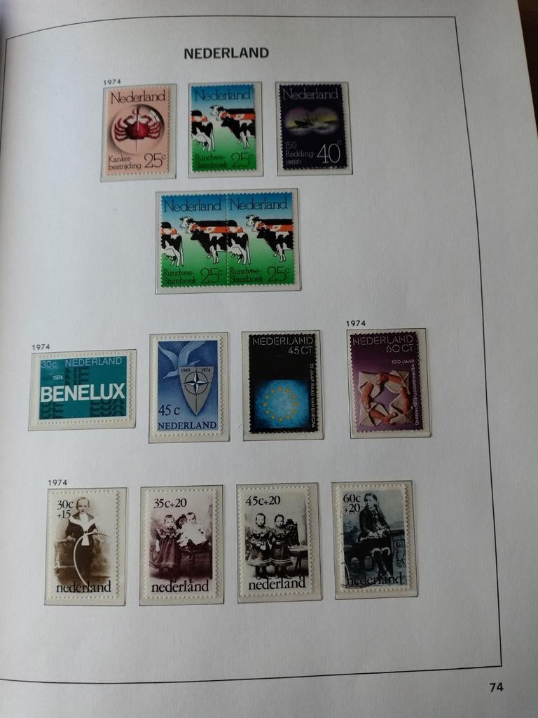 Koopje: Luxe Davo album met postfris 1970 t/m 1994, Ophalen of Verzenden