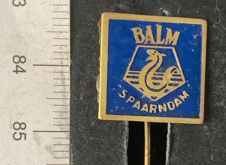speld, Balm Spaarndam, paling rokerij (P2, Verzamelen, Speldjes, Pins en Buttons, Gebruikt, Speldje of Pin, Overige onderwerpen