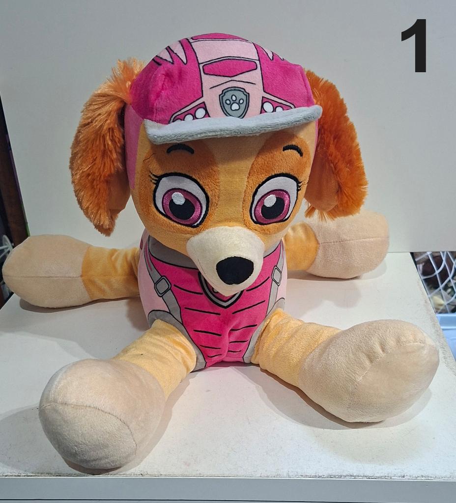 Diverse Paw Patrol knuffels Chase en Skye zie Foto's, Kinderen en Baby's, Speelgoed | Knuffels en Pluche, Ophalen of Verzenden