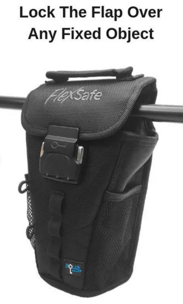 Flex aquavault draagbare reis kluis, Sieraden, Tassen en Uiterlijk, Tassen | Reistassen en Weekendtassen, Zo goed als nieuw, Zwart