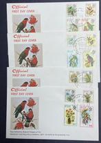 1971/72 Fiji FDC- definitive , Birds & Flowers of Fuji, Verzenden, Gestempeld