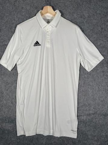 Adidas white polo shirt – size M beschikbaar voor biedingen