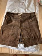 Suede bruine rok, Kleding | Dames, Rokken, Maat 38/40 (M), Bruin, Ophalen of Verzenden, Zo goed als nieuw