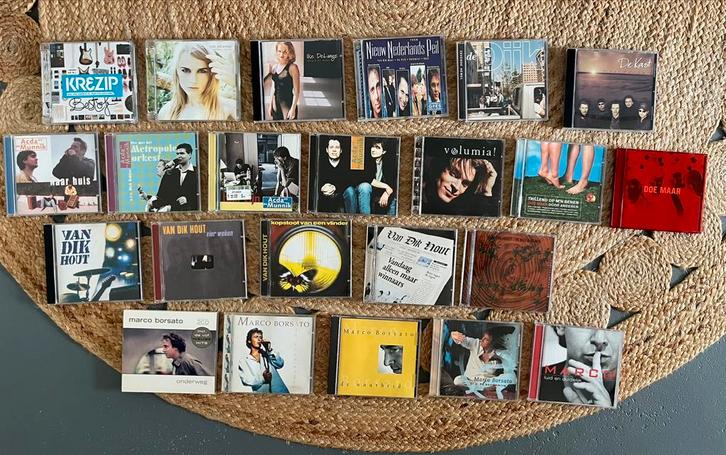 Cd’s Van Dik Hout , Acda & de Munnik, Doe Maar etc, Cd's en Dvd's, Cd's | Pop, Gebruikt, Ophalen of Verzenden