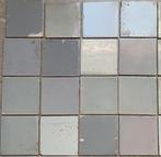 Grote collectie Antieke witjes 1700s t&m 1900s, Gebruikt, Minder dan 20 cm, 10 m² of meer, Wandtegels