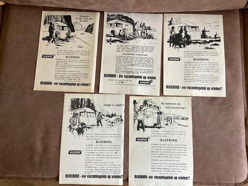 BLUEBIRD CARAVAN, prachtig en origineel, Verzamelen, Tijdschriften, Kranten en Knipsels, Ophalen of Verzenden