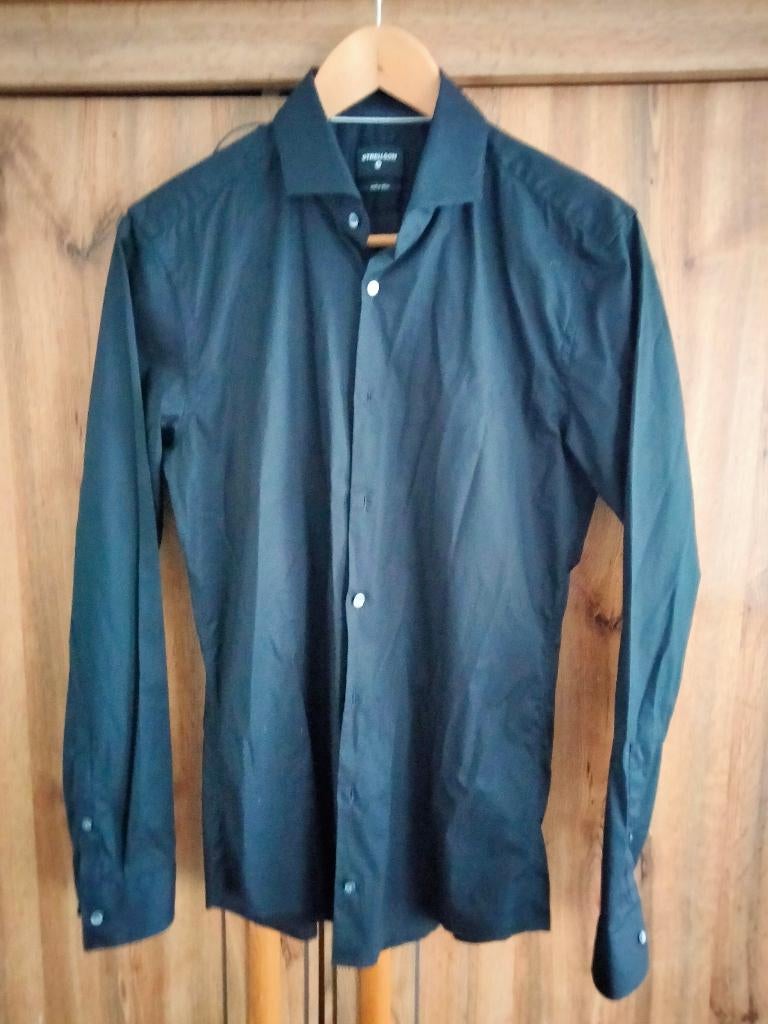 Strellson, Strellson, Zwart, Zo goed als nieuw, Halswijdte 39/40 (M)