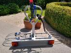 Fietsendrager (voor op trekhaak) voor 2 fietsen, kantelbaar, Ophalen, 2 fietsen, Gebruikt, Trekhaakdrager