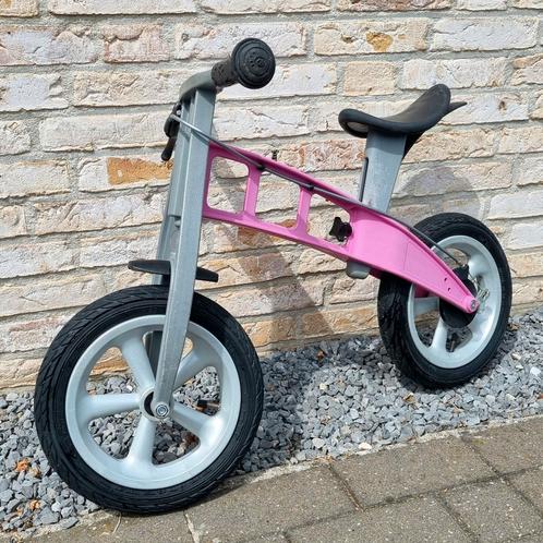 FirstBike Street loopfiets roze, Kinderen en Baby's, Speelgoed | Buiten | Voertuigen en Loopfietsen, Gebruikt, Loopfiets, Ophalen