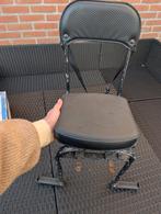 Fietsstoeltje met rugleuning, riempje en voetsteunen, Fietsen en Brommers, Fietsaccessoires | Fietsstoeltjes, Ophalen, Gebruikt