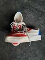 Lederen sneaker met plateauzool in maat 37, Ann Rocks, Ophalen of Verzenden, Sneakers of Gympen, Zo goed als nieuw