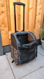 Honden rugzak / trolley op wieltjes, Dieren en Toebehoren, Honden-accessoires, Ophalen, Zo goed als nieuw