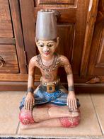 Indonesisch houten sultan beeld Java Javaans  Indonesië, Antiek en Kunst, Ophalen