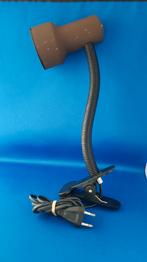 Vintage knijpspot bruin, flexibele hals. Mooie conditie. 1A2, Tweedehands verkoop, Tweedehands verkoop, Gebruikt, Ophalen of Verzenden