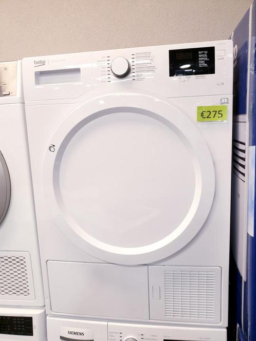 Condens droger Beko 7KG✅ Selective INC GARANTIE, Witgoed en Apparatuur, Wasdrogers, Zo goed als nieuw, Condens, Voorlader, 6 tot 8 kg