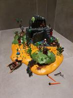 Playmobil 5134 piraten eiland en grot, Ophalen of Verzenden, Zo goed als nieuw, Complete set