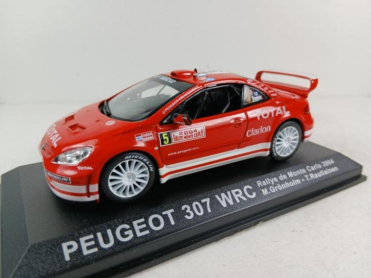 1/43 peugeot 306 wrc  rally # 5, Hobby en Vrije tijd, Modelauto's | 1:43, Zo goed als nieuw, Auto, Overige merken, Ophalen of Verzenden