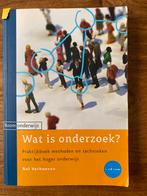 Nel Verhoeven - Wat is onderzoek?, Sociale wetenschap, Ophalen of Verzenden, Zo goed als nieuw, Nel Verhoeven