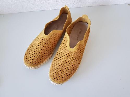Ilse Jocobsen MAAT 41 oker gele Tulip ballerinas instappers, Kleding | Dames, Schoenen, Zo goed als nieuw, Instappers, Geel, Verzenden