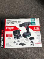 Powerplus Accuboormachine 18V- Nieuw in Doos, Variabele snelheid, Nieuw, Ophalen of Verzenden, Boor- en Schroefmachine