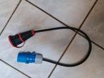 Camping stekker. Verloopstekker CEE naar Schuko, Ophalen, Zo goed als nieuw