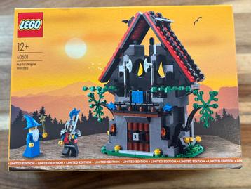 Nieuw!!  Lego 40601 – Majisto’s Magical Workshop beschikbaar voor biedingen