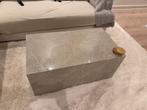 Salontafel Lesley Westwing travertijn look, Huis en Inrichting, 100 tot 150 cm, Ophalen of Verzenden, Zo goed als nieuw, Minder dan 50 cm