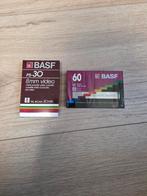 BASF Video 8 cassettes nieuw, Audio, Tv en Foto, Videocamera's Analoog, Ophalen of Verzenden, 8mm, (Video)band