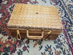 Rieten mand., Hobby en Vrije tijd, Picknickmanden, Ophalen of Verzenden, Zo goed als nieuw, Zonder inhoud