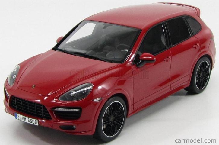 1:18 Porsche Cayenne GTS Carmine red GT Spirit GT020B JJTOP, Hobby en Vrije tijd, Modelauto's | 1:18, Nieuw, Auto, Overige merken