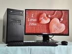 Mooie Basic PC Incl Grote SSD & 22 Inch Lcd & Wind 11, Gebruikt, Met monitor, 8 GB, Ophalen of Verzenden