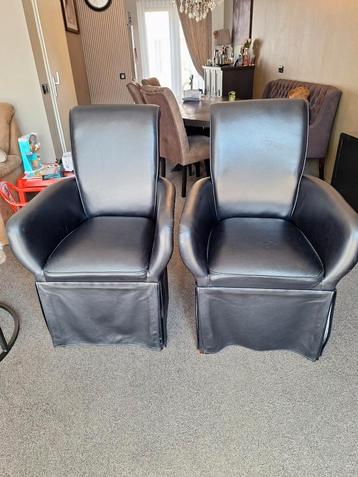 Manhattan fauteuils. Echt leer. beschikbaar voor biedingen