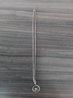 Zilveren ketting met hanger vissen, Ophalen of Verzenden