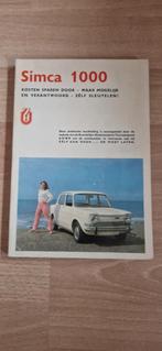 Werkplaatshandboek Simca 1100 - Zeer Goede Staat, Ophalen of Verzenden