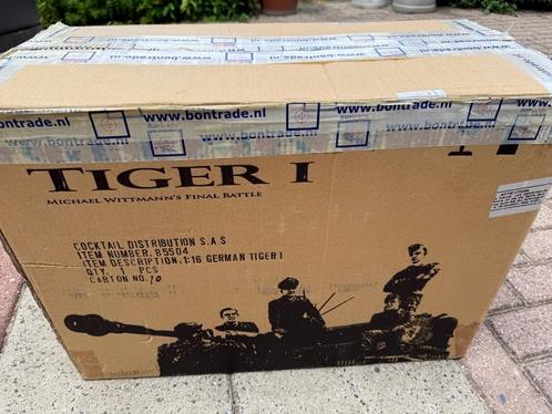 Forces of Valor 1/16 Tiger Tank, Hobby en Vrije tijd, Modelbouw | Auto's en Voertuigen, Zo goed als nieuw, Tank, Groter dan 1:32