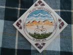 Wandtegel 1976 wielren tocht   Velzen Wateringen 50 jaar, Verzenden, Zo goed als nieuw